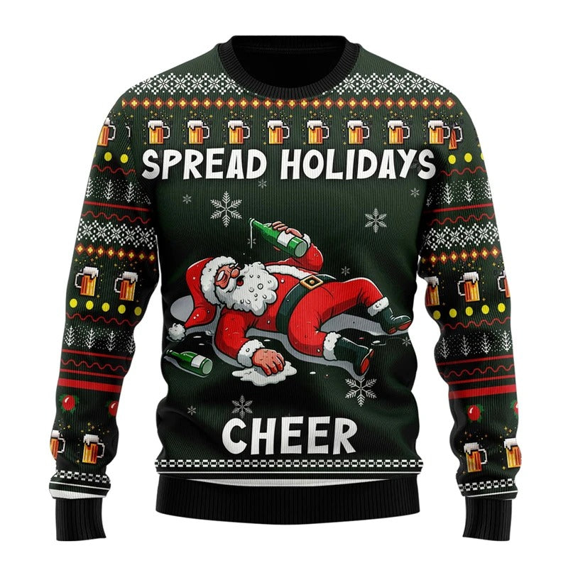 Fashion Beer Ugly Christmas Sweater