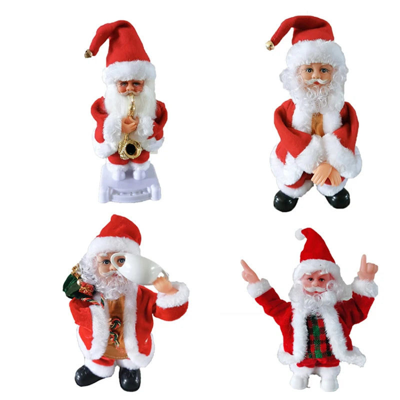Santa Claus Dancing Music Battery Operated Electric Santa