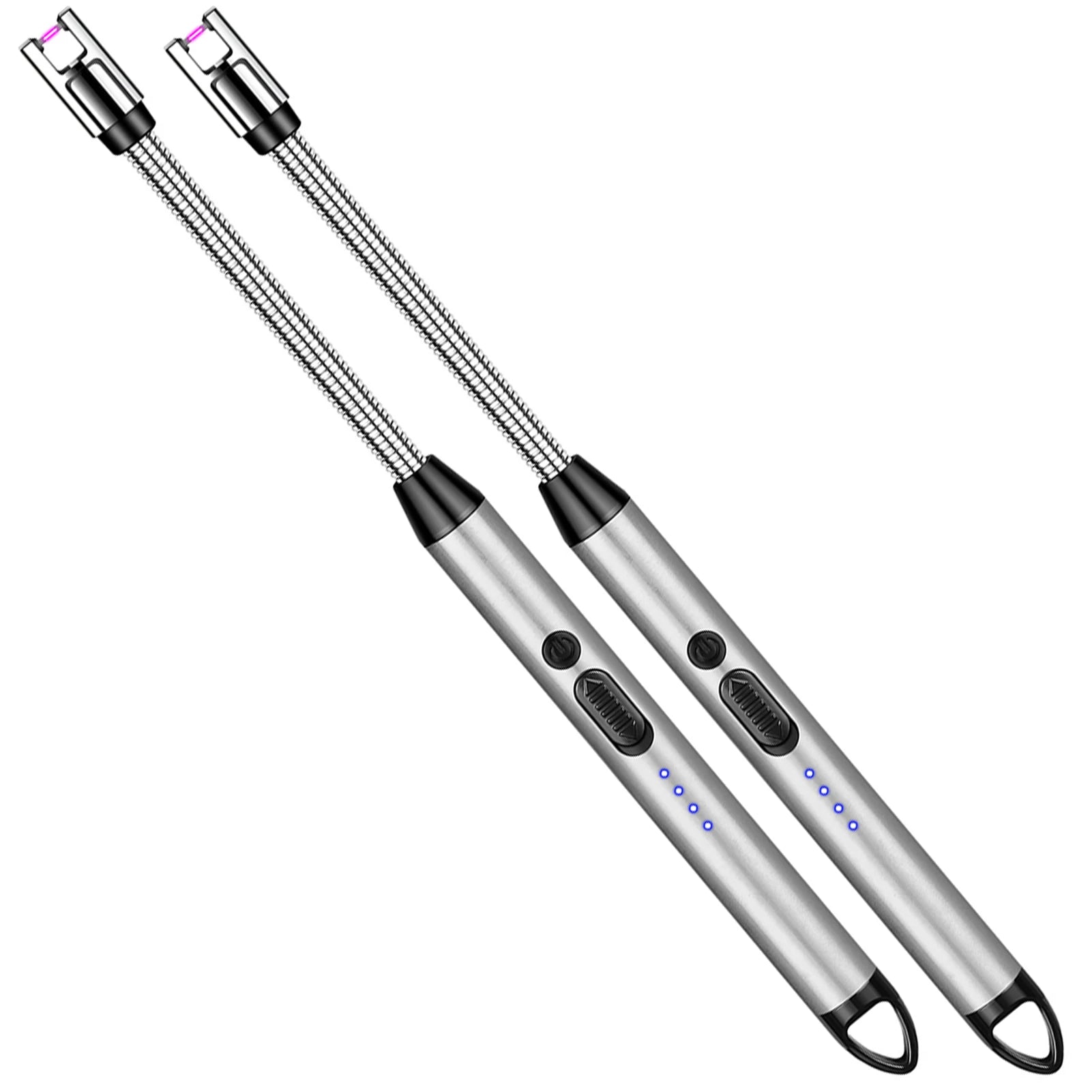 USB Windproof BBQ Lighter 360°Electric Arc Flameless Plasma Ignition Lighters
