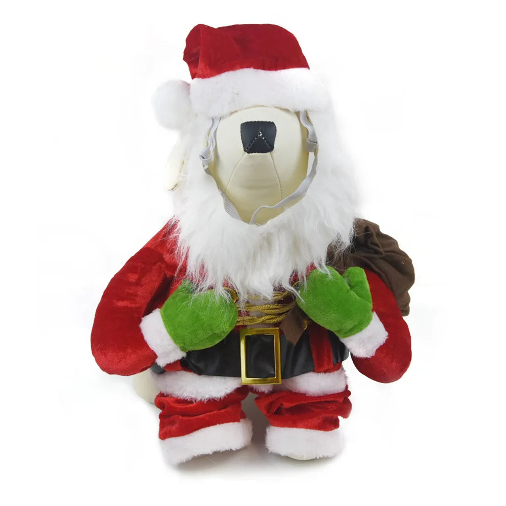 Pet Clothing Christmas Santa Claus Costume