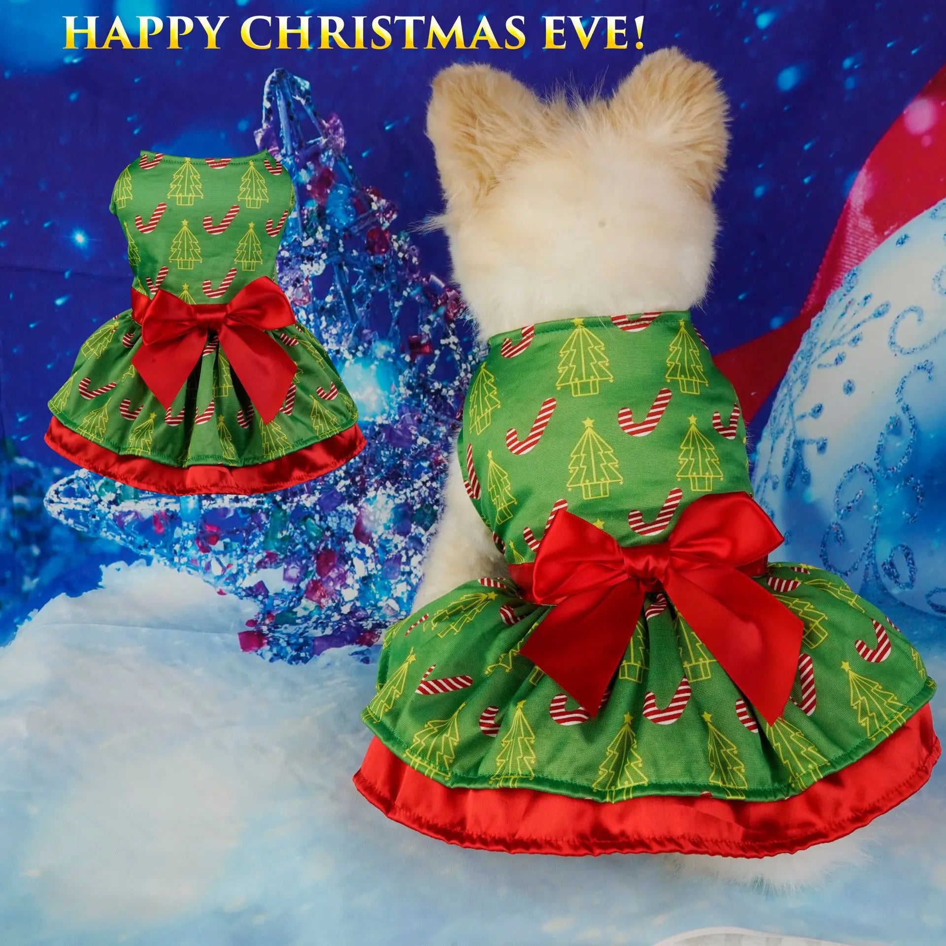 Adjustable Snowflake Pattern Princess Dress