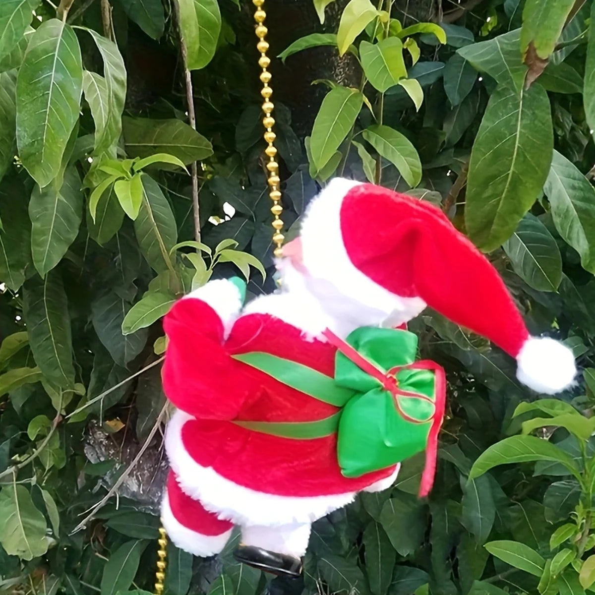 Climbing Beads, Climbing Rope, Santa Claus Doll, Christmas Decorations