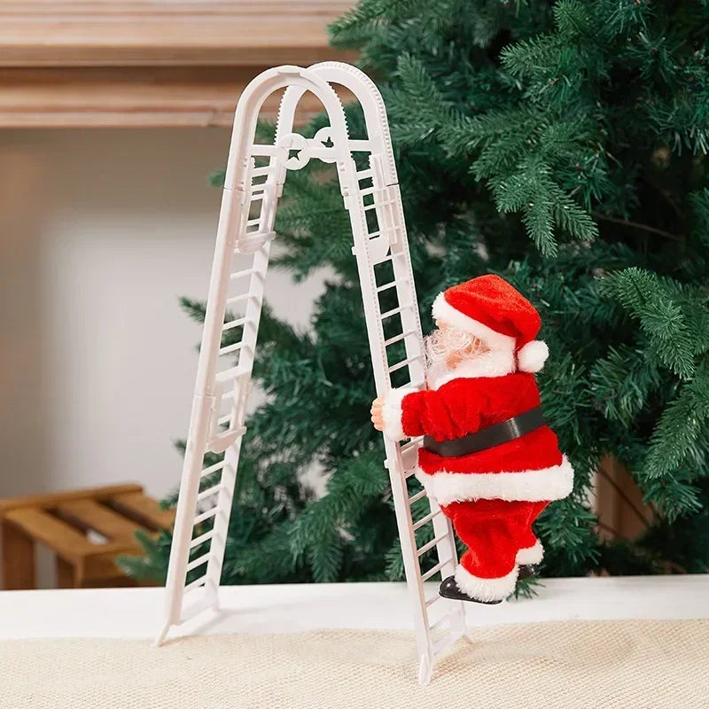Christmas Decoration Santa Claus Climbing Rope Santa Claus