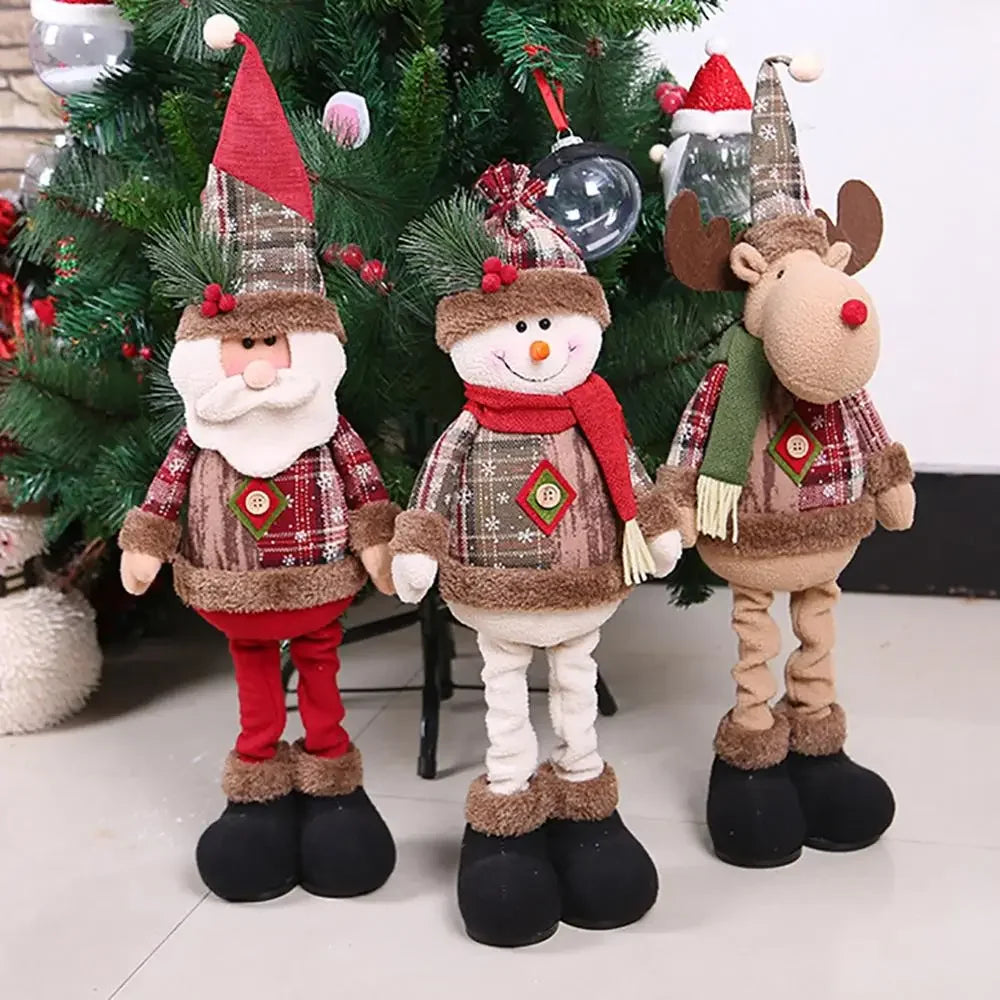 Christmas Santa Doll Merry Christmas Decorations