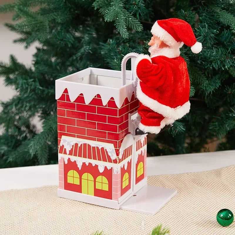Christmas Decoration Santa Claus Climbing Rope Santa Claus