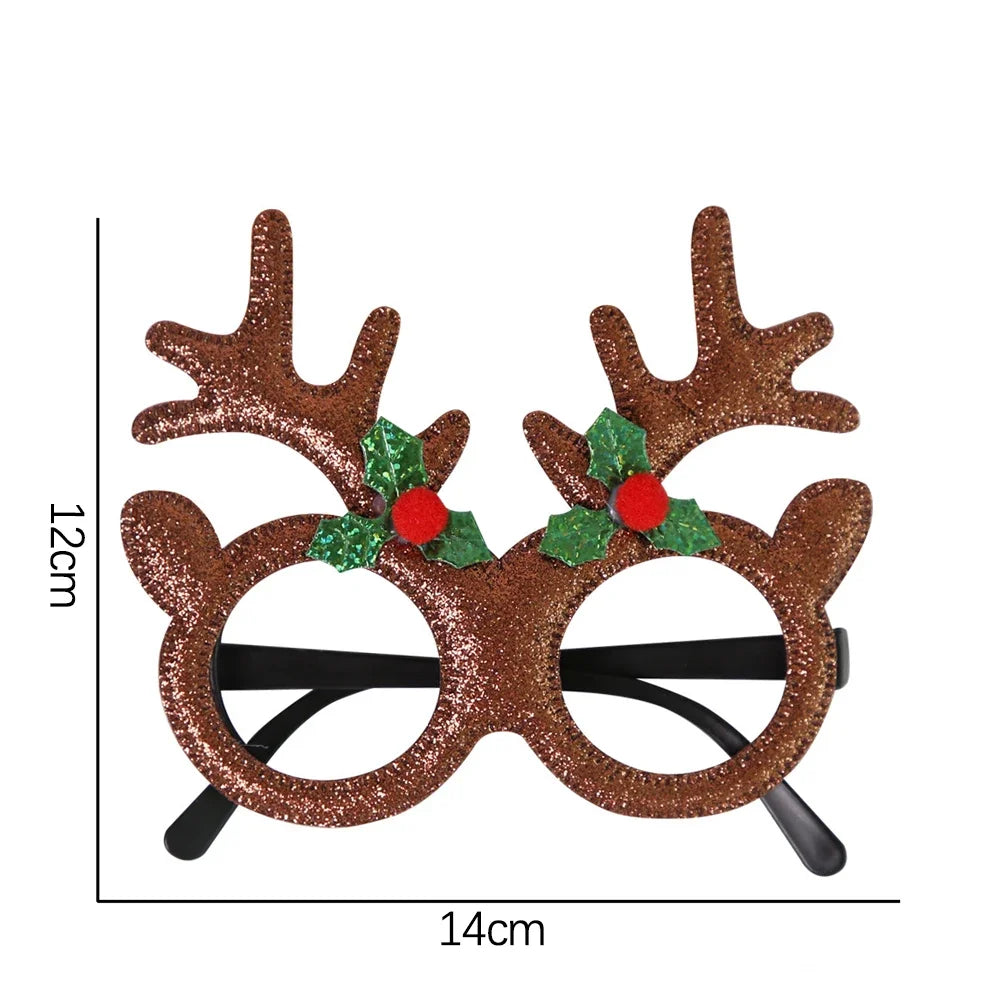 Christmas Glasses Party Costume Accessory Photo Props