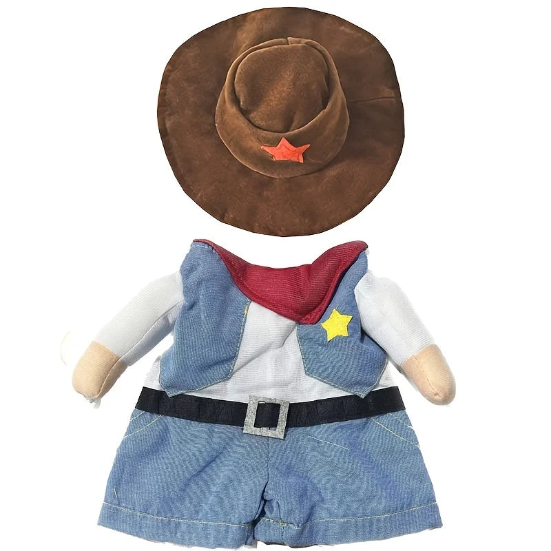 Festival Dog Cosplay Costumes Set for Small Medium Dogs Cat