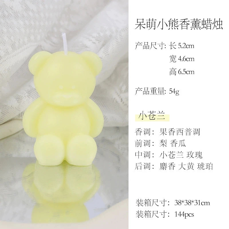 Nortic Style 3D Cute Cartoon Bear Scented Candle