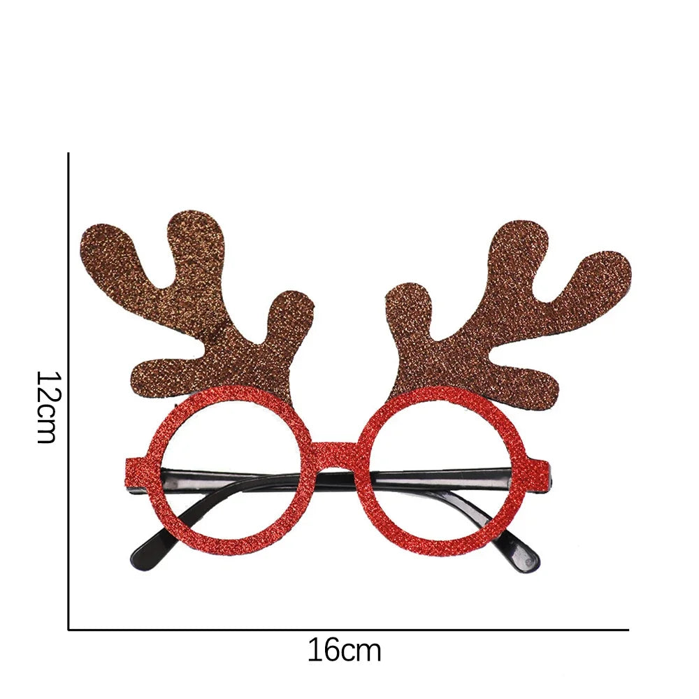 Christmas Glasses Party Costume Accessory Photo Props