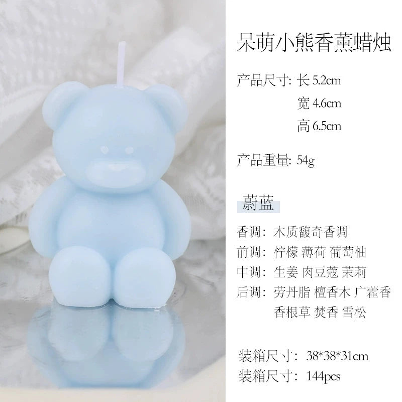Nortic Style 3D Cute Cartoon Bear Scented Candle