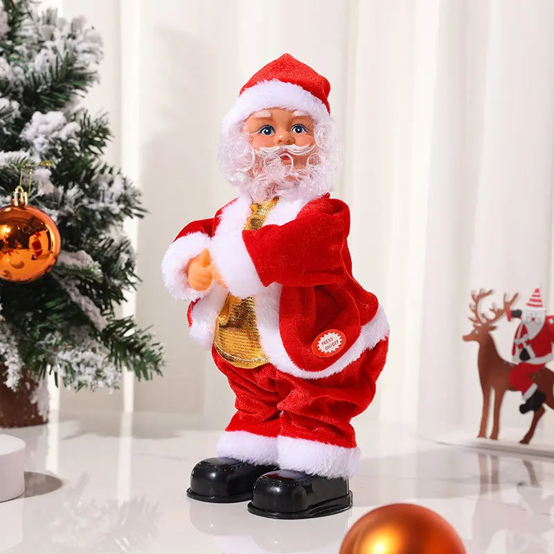 Christmas Electric Musical Hip Dancing Play Guitar Santa Claus