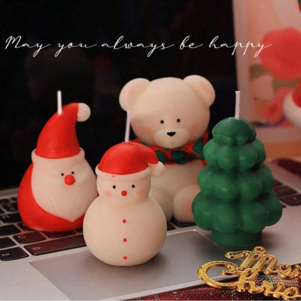 Candle Christmas Play Scented Candle Ornament Gift Decoration