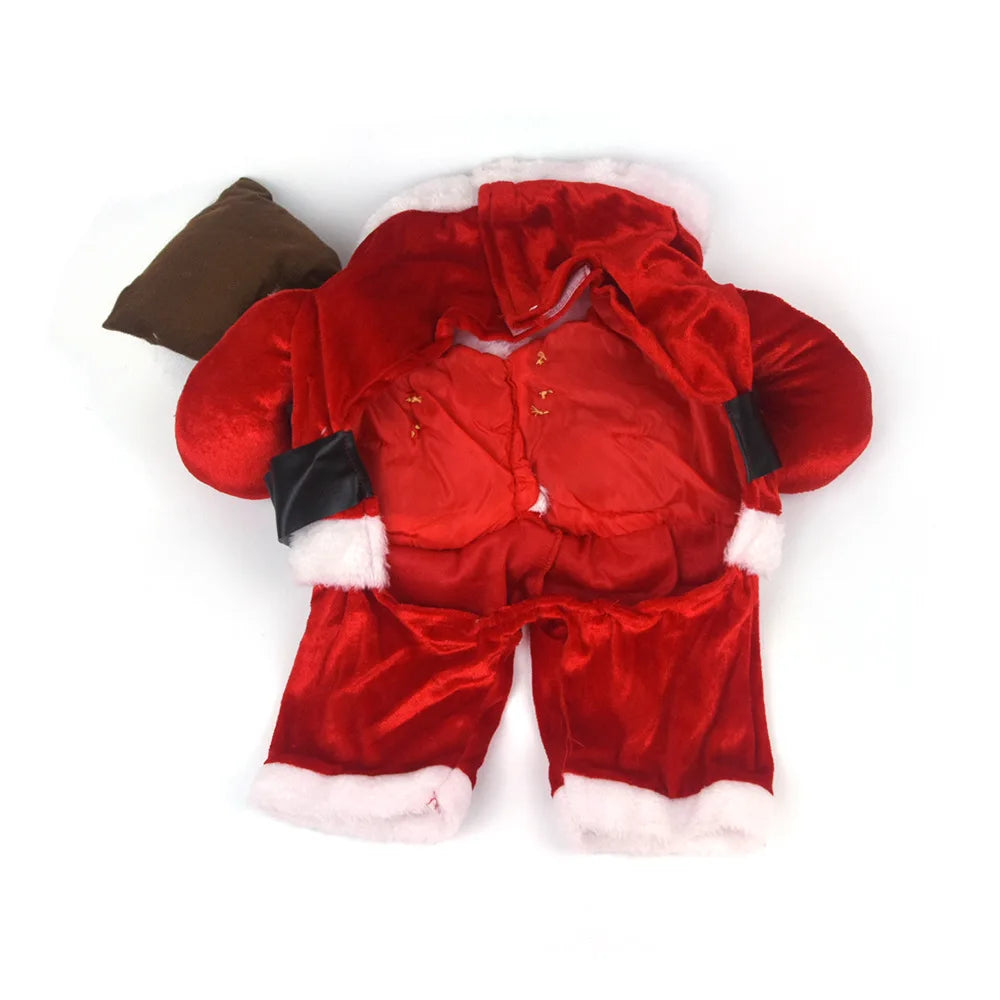 Pet Clothing Christmas Santa Claus Costume