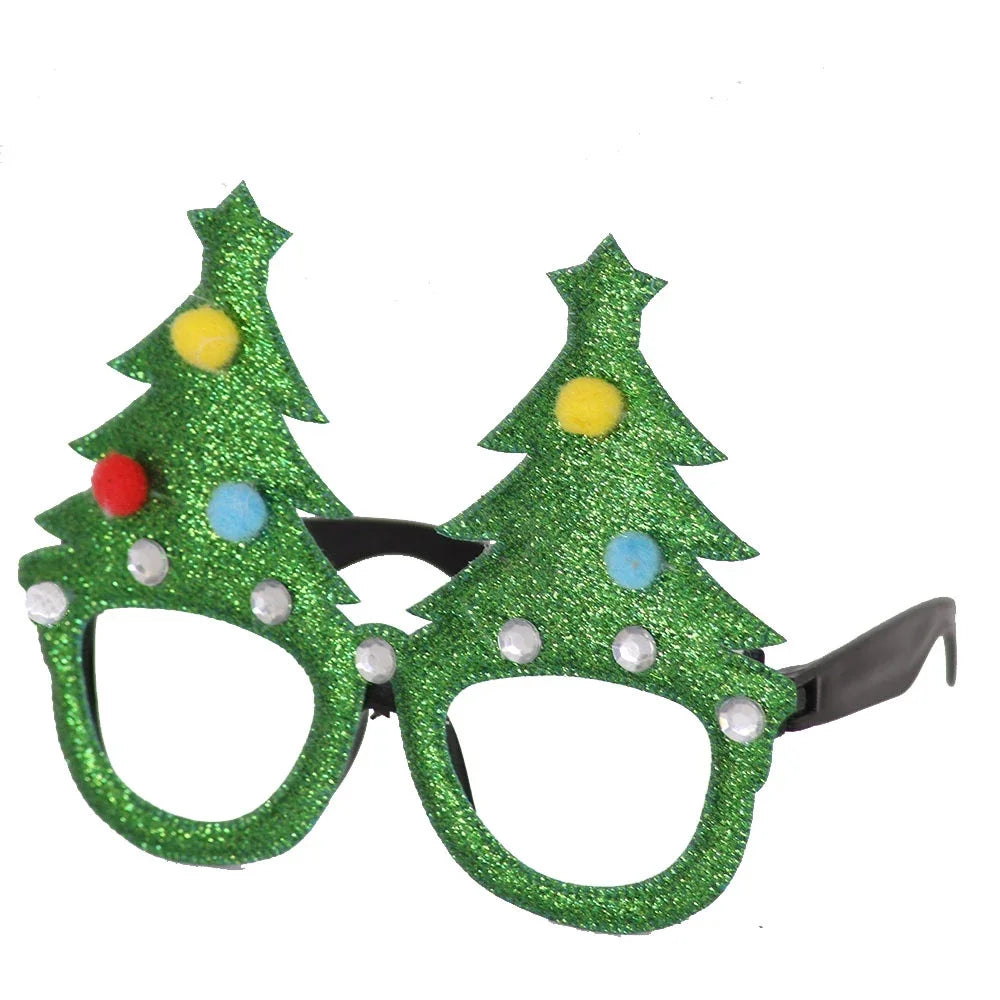Christmas Glasses Party Costume Accessory Photo Props
