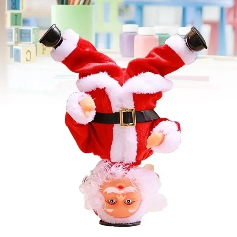 Handstand Dancing Santa Claus Electric Creative Music Toy