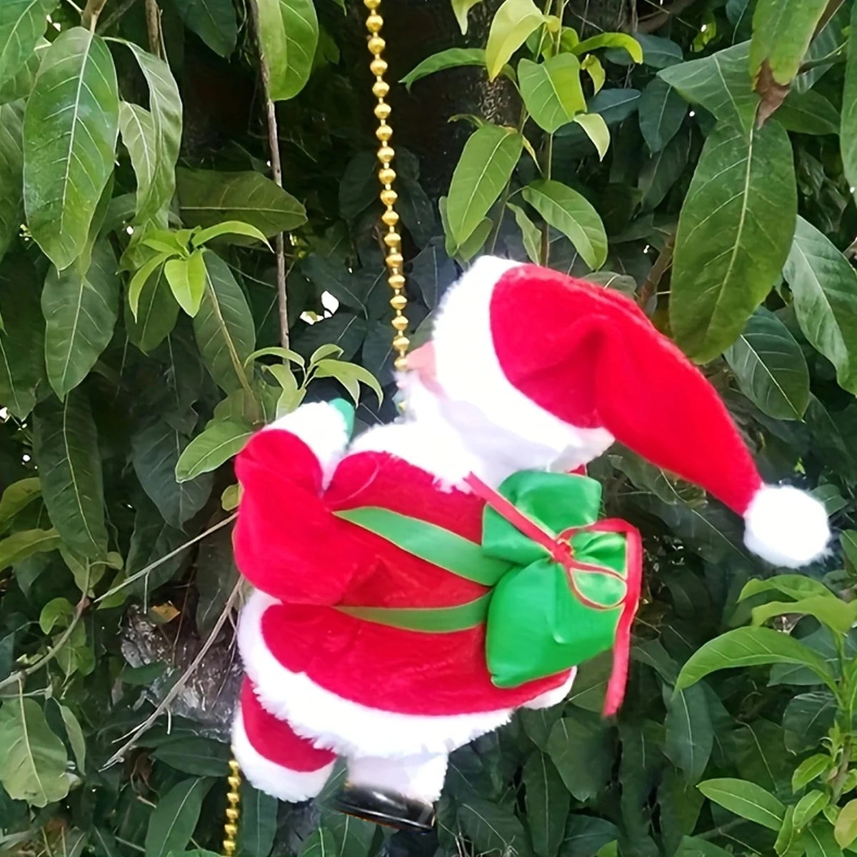 Climbing Beads, Climbing Rope, Santa Claus Doll, Christmas Decorations