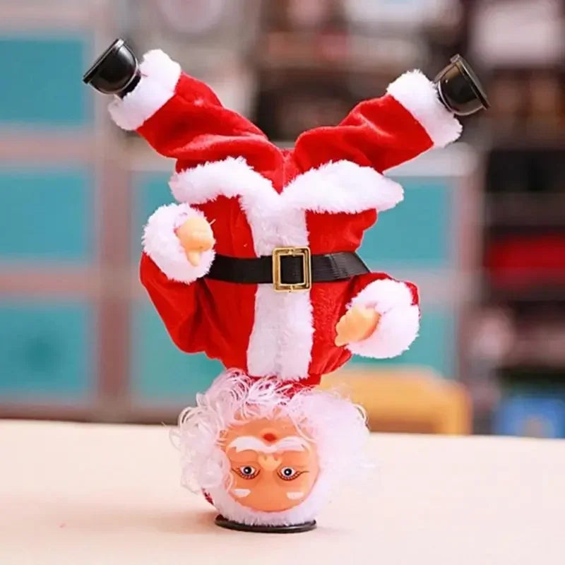 Handstand Dancing Santa Claus Electric Creative Music Toy