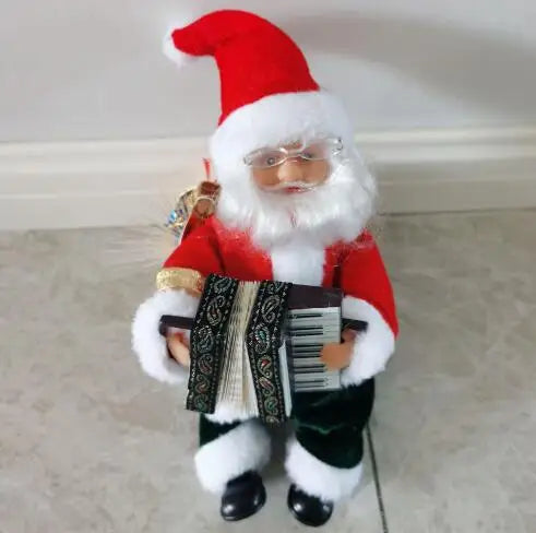Santa Claus Dancing Music Battery Operated Electric Santa