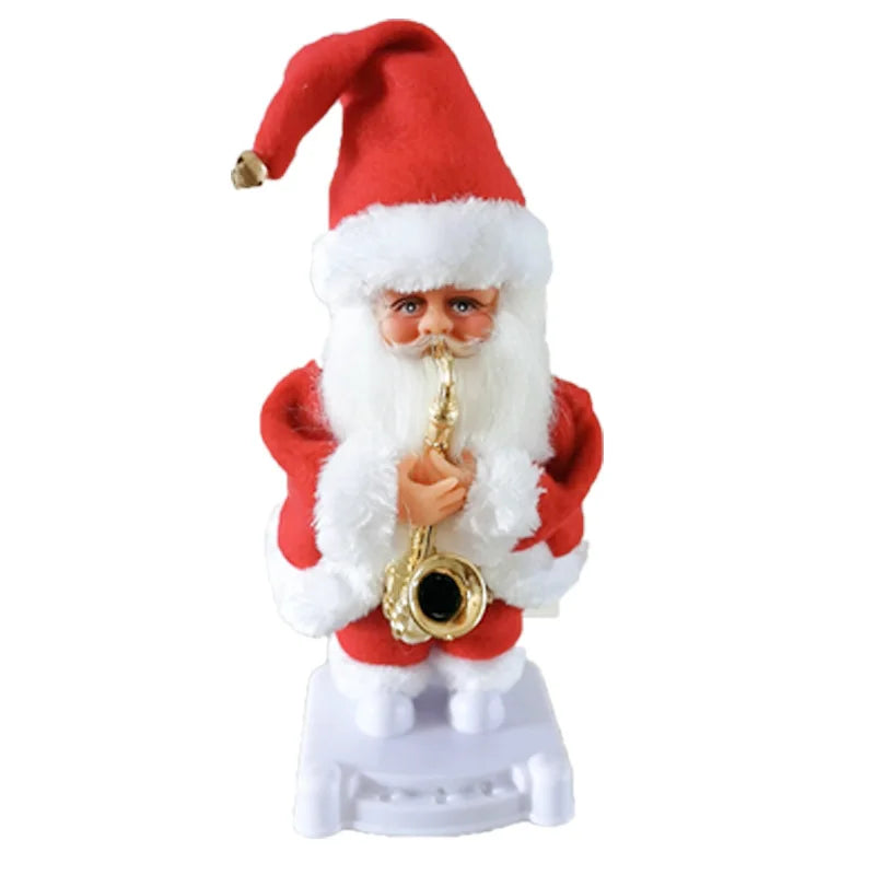 Santa Claus Dancing Music Battery Operated Electric Santa