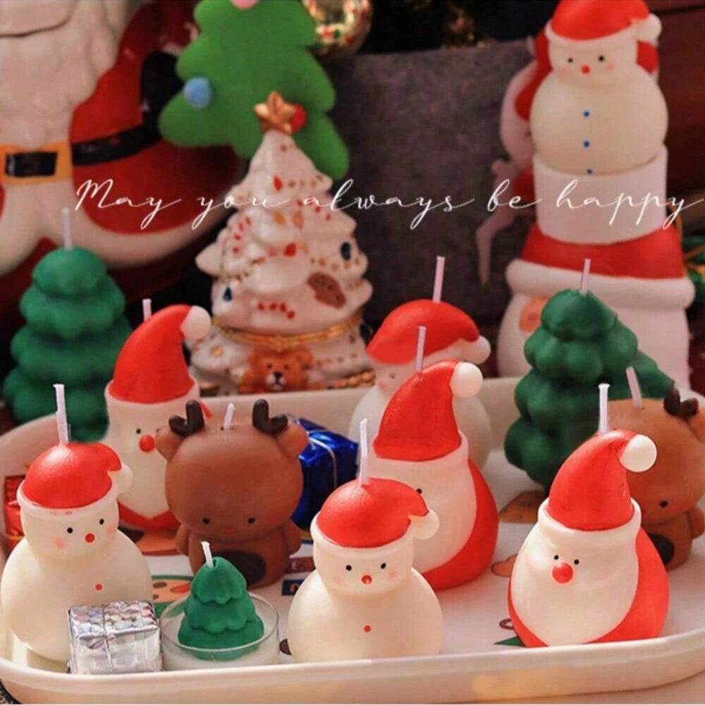 Candle Christmas Play Scented Candle Ornament Gift Decoration