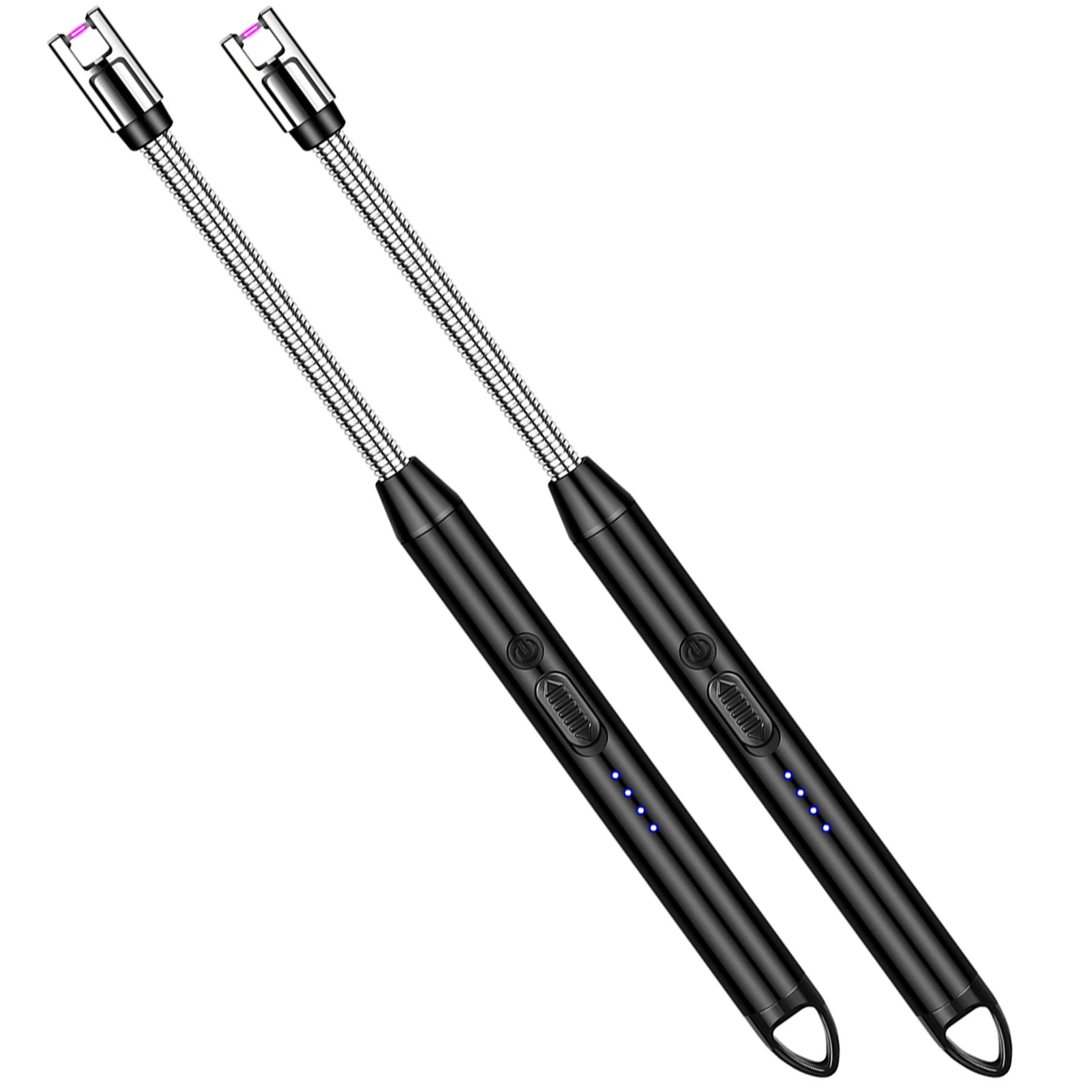 USB Windproof BBQ Lighter 360°Electric Arc Flameless Plasma Ignition Lighters