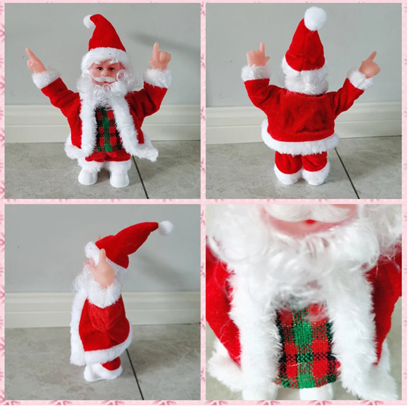 Santa Claus Dancing Music Battery Operated Electric Santa