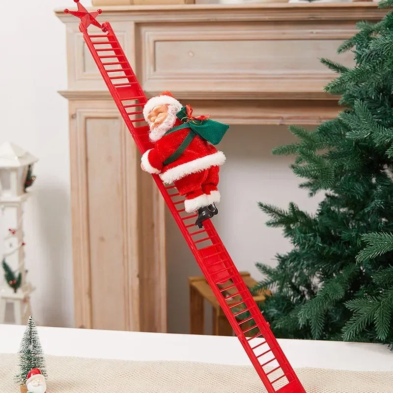Christmas Decoration Santa Claus Climbing Rope Santa Claus