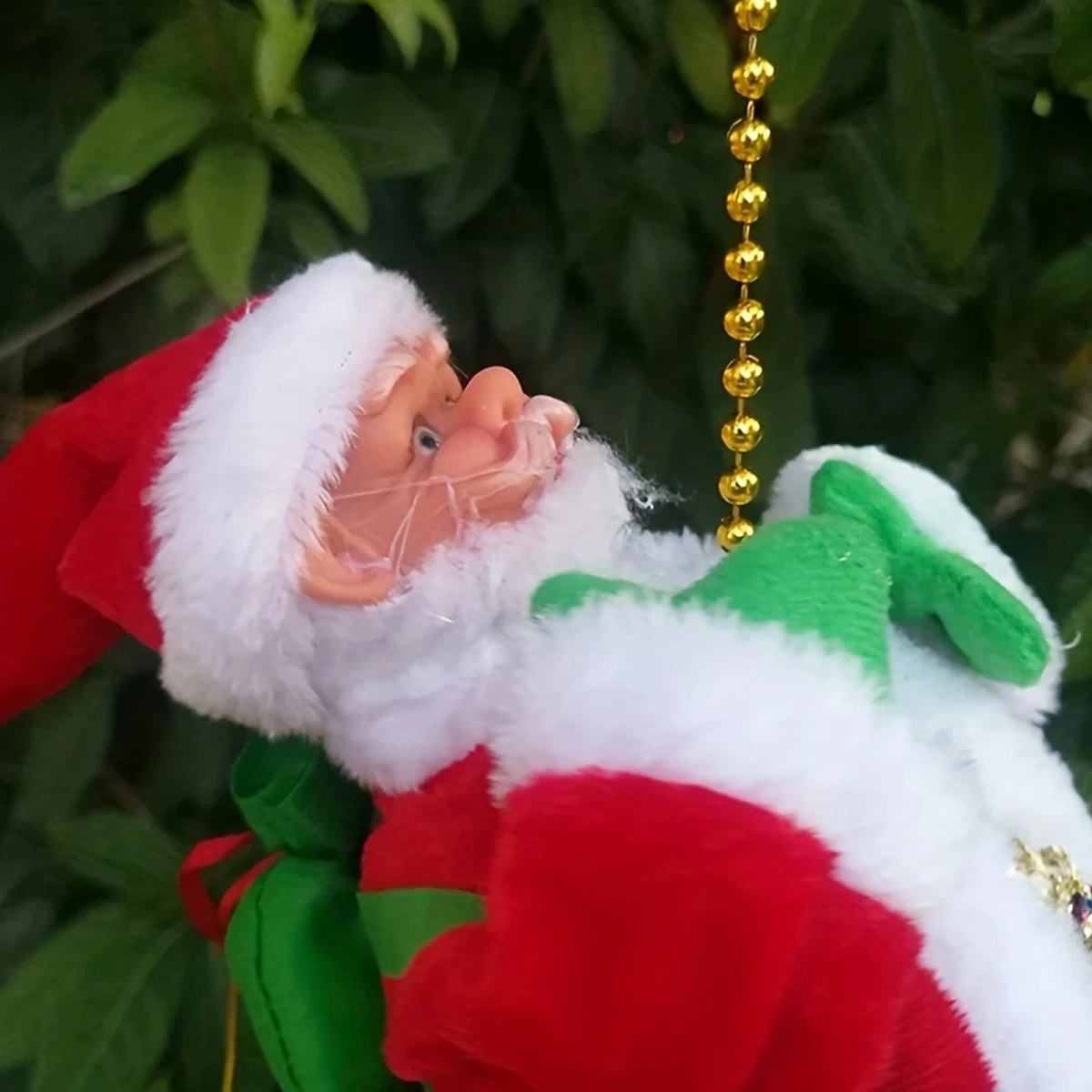 Climbing Beads, Climbing Rope, Santa Claus Doll, Christmas Decorations
