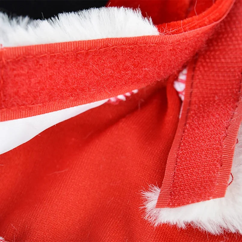 Santa Christmas Costume Clothes for Pet Small Dogs