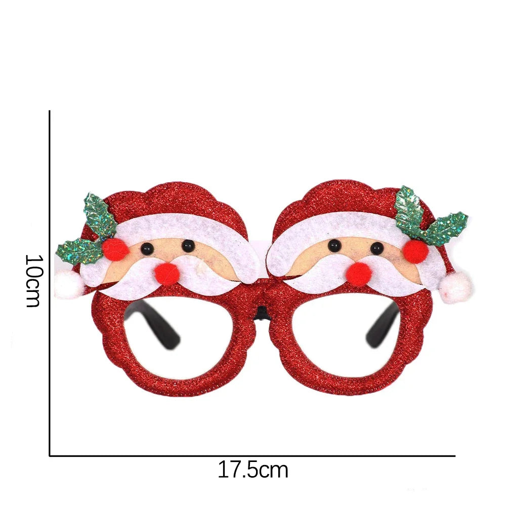 Christmas Glasses Party Costume Accessory Photo Props