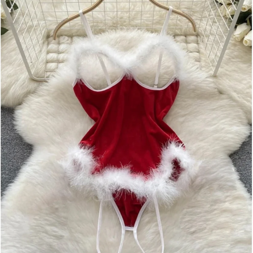 Christmas Red Short Dress Sexy Sequin Slim Bodycone Dress
