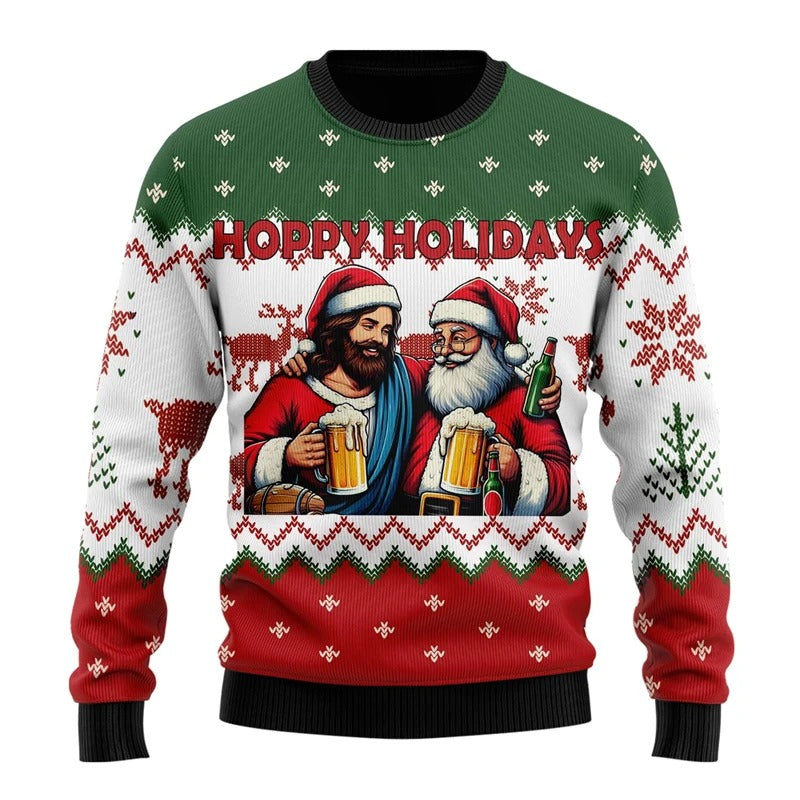Fashion Beer Ugly Christmas Sweater