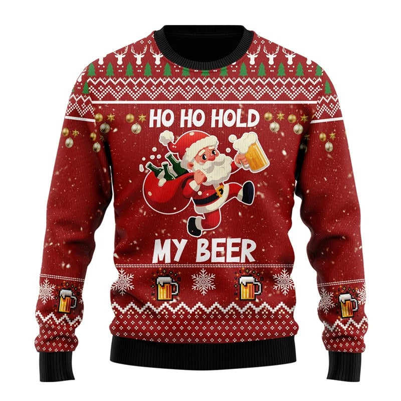 Fashion Beer Ugly Christmas Sweater