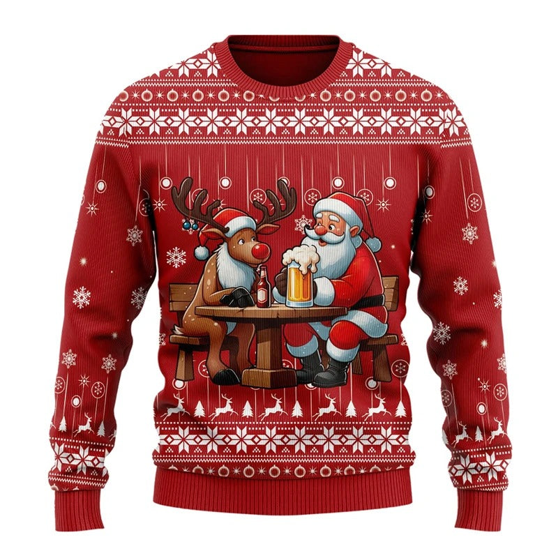 Fashion Beer Ugly Christmas Sweater