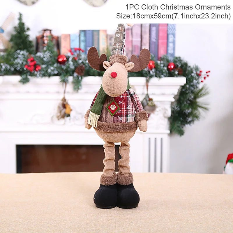 Christmas Santa Doll Merry Christmas Decorations