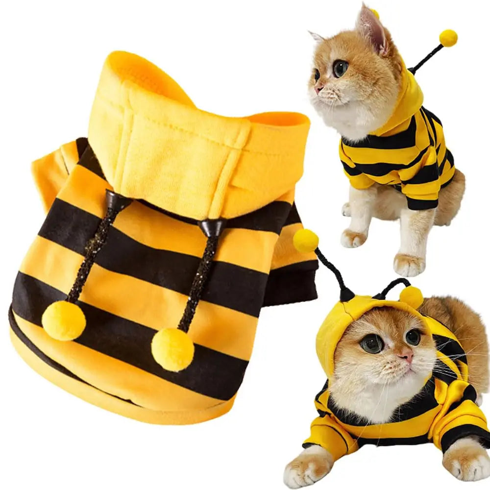 Pet Dog Cat Hoodie Christmas Sweater