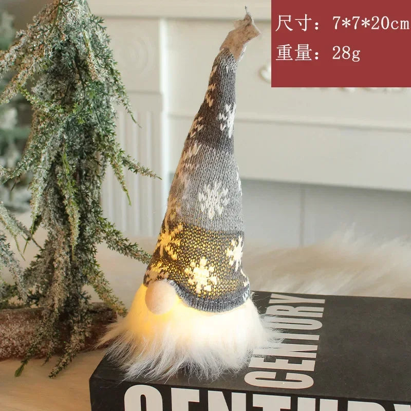 Christmas Faceless Doll Gnome Ornaments
