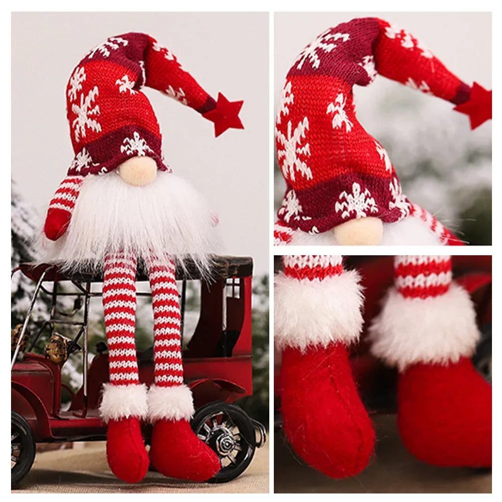 Christmas Faceless Doll Gnome Ornaments