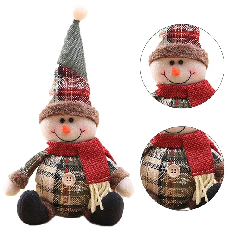 Christmas Santa Doll Merry Christmas Decorations